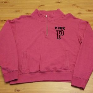 PINK Victoria's Secret Quarter zip jacket